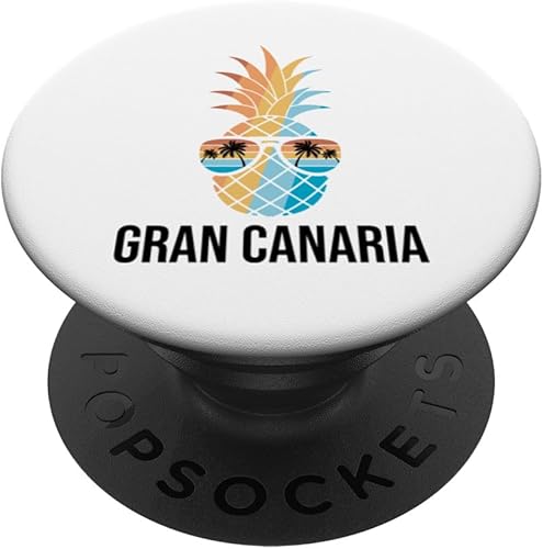 Gran Canaria Pineapple Sunglasses Holiday Vintage Souvenir PopSockets Swappable PopGrip