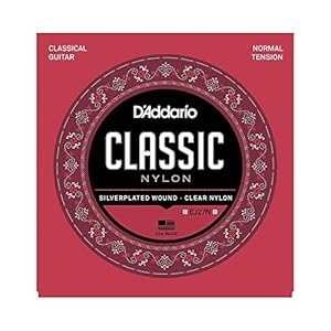 D’Addario EJ27N Student Nylon Klassieke Gitaarsnaren, Normale Spanning