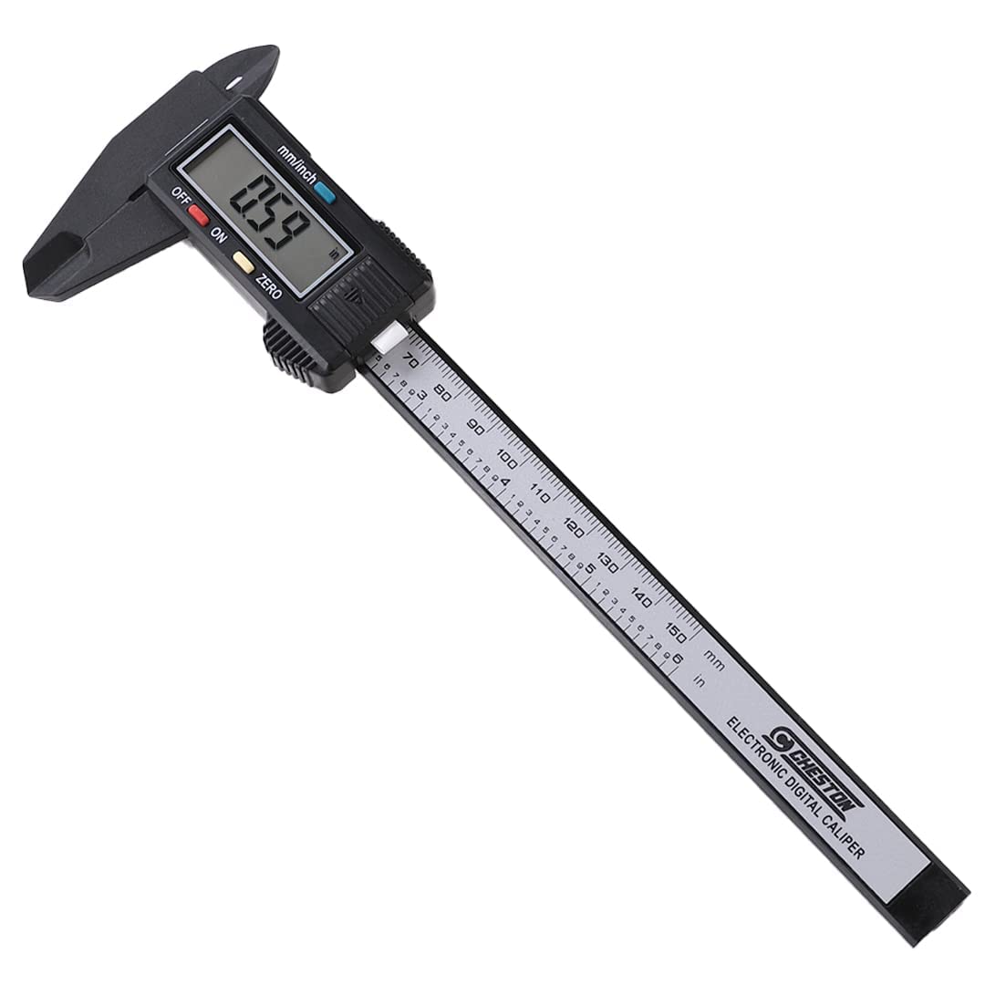 Cheston Digital Vernier Caliper | Durable Plastic Body | LCD Display | Battery Included I 150mm/6Inch I Precision Measurement With Zero Calibration | Accuracy ± 0.02 mm / <0.001 (B0BP1PC1FL) Amazon Price History, Amazon Price Tracker
