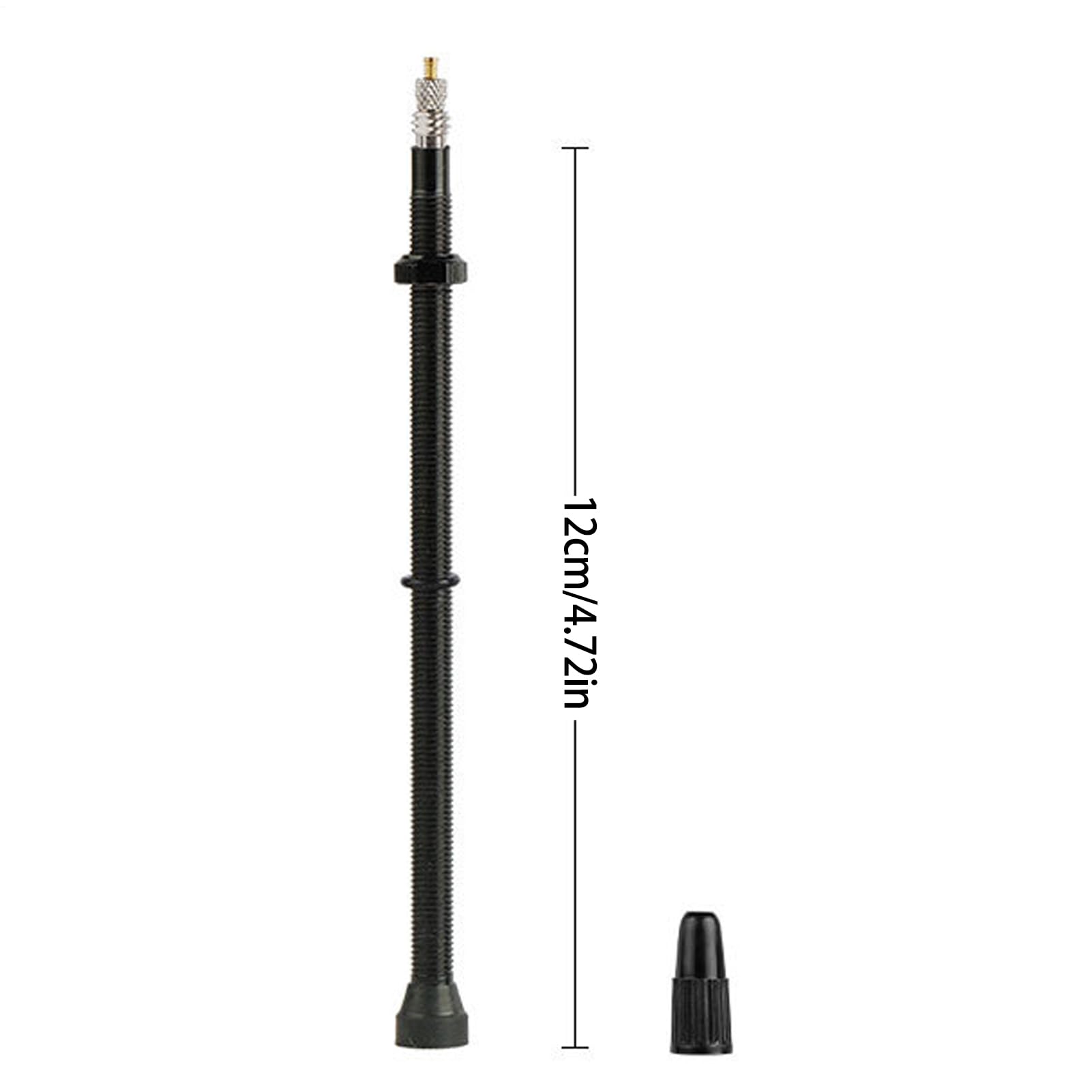 Valvole tubeless – Valvole Muc Off Tubeless | 40-120mm Alloy Valve Stem Kit | Anti-perdite super leggero e stabile gomma SNAP-INN valvola pneumatici su auto, go-kart, camion, tosaerba, rimorchi