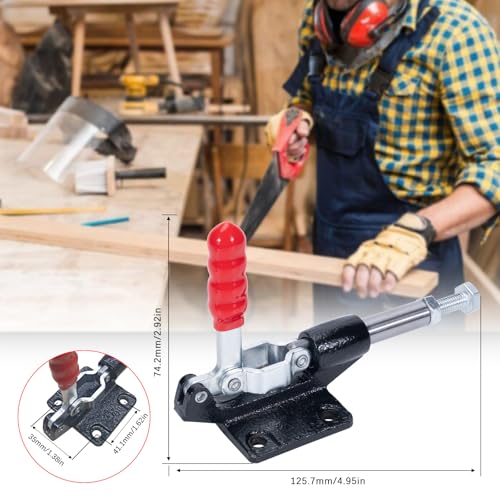 Image of 4-Pack 305C Push Pull Toggle Clamp, 500 lb Holding Capacity