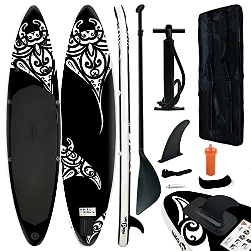 Festnight Accesorios inflables, Tablas de Paddle Surf, Tablas de Paddle Surf inflables, Accesorios inflables, Kits de Tablas de Surf 305 x 76 x 15 cm