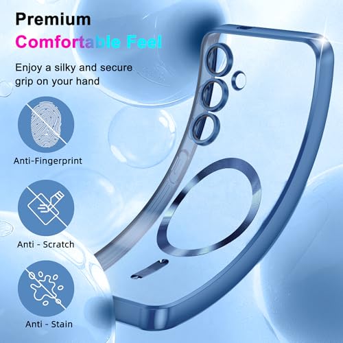 Coque Samsung S24 fine anti-jaunissement transparente MagSafe - 6