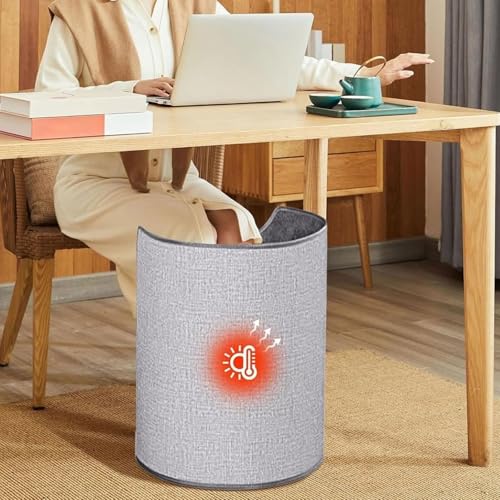 Calefactor Eléctrico Portátil con Manta y 5 Niveles de Calor miniatura 6