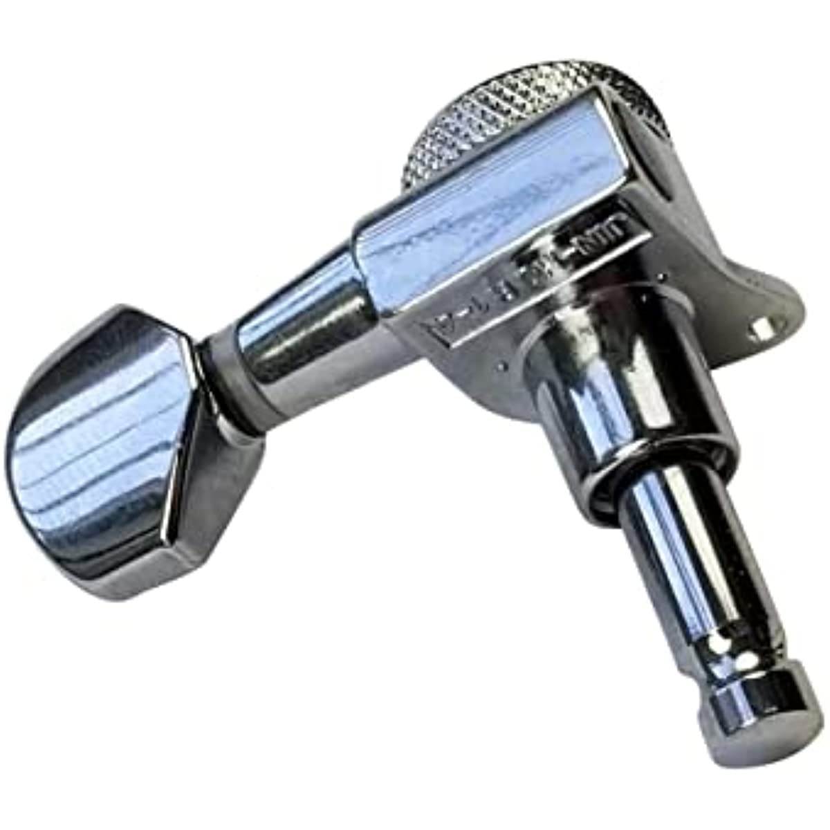 Locking Guitar Tuners Chrome 6 In-line Machine Heads Tuning Pegs for Fender Stratocaster/Telecaster