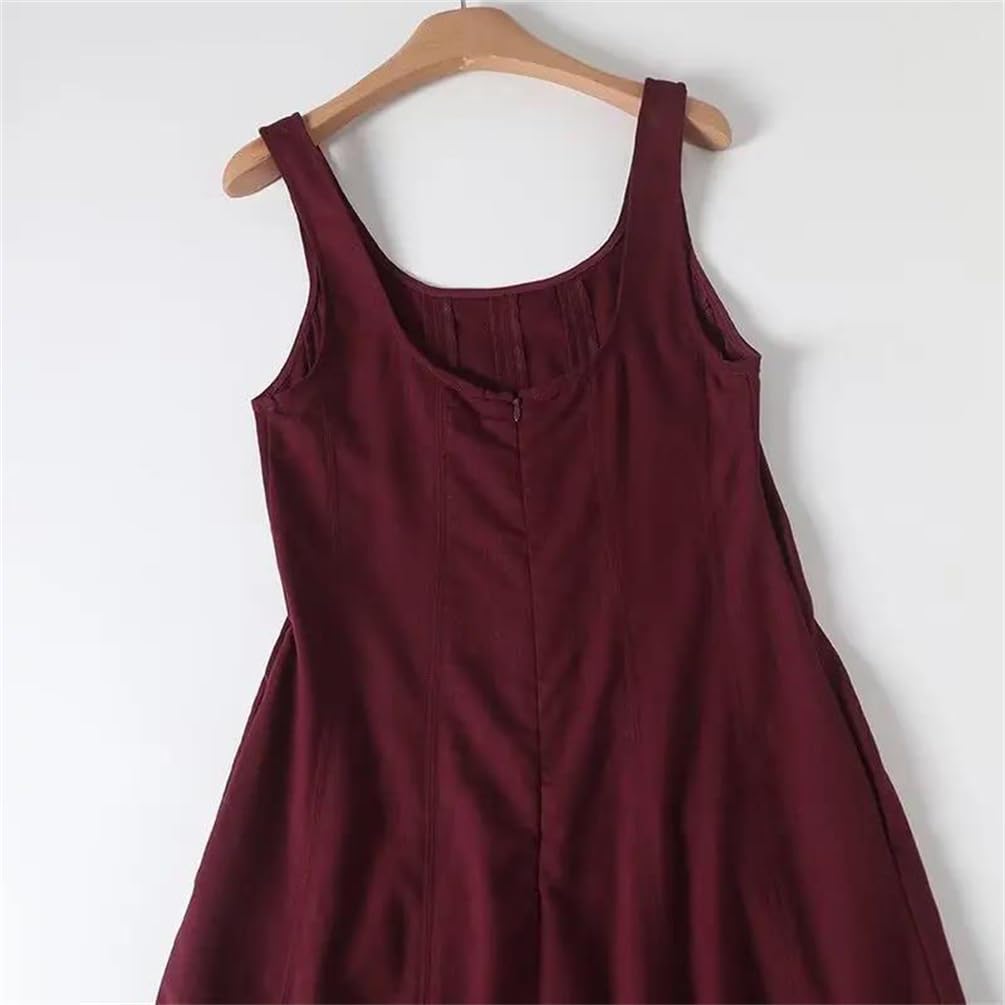 Women Vacation Sleeveless Evening Dresses Beach Vacation Dress