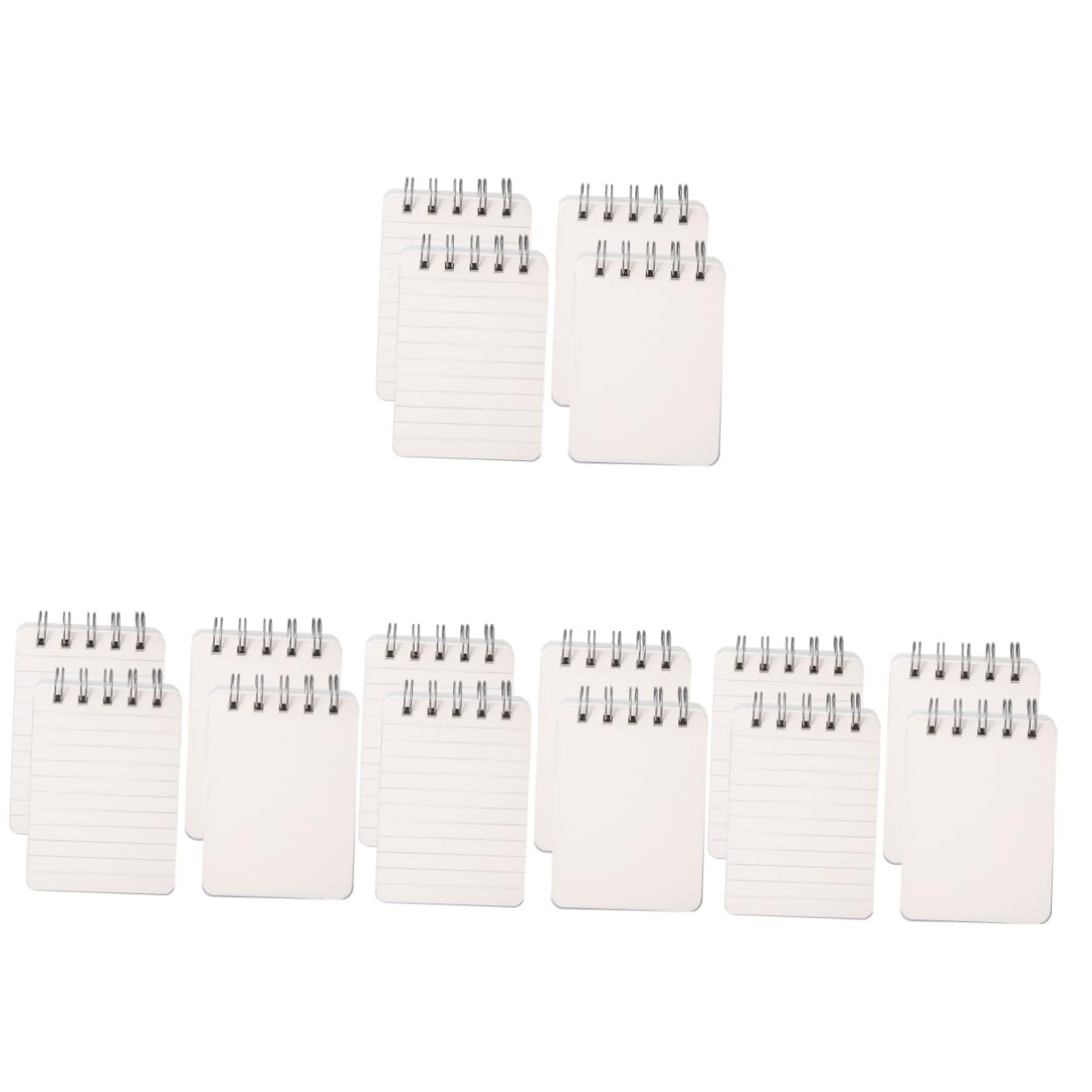 jojofuny 4 Ensembles Mini Ordinateur Portable Portable Petits Cahiers En Vrac Mini Cahiers Joli Cahier Pavé De Note Petits Cahiers À Spirale Papier Blanche 4 Pièces * 4