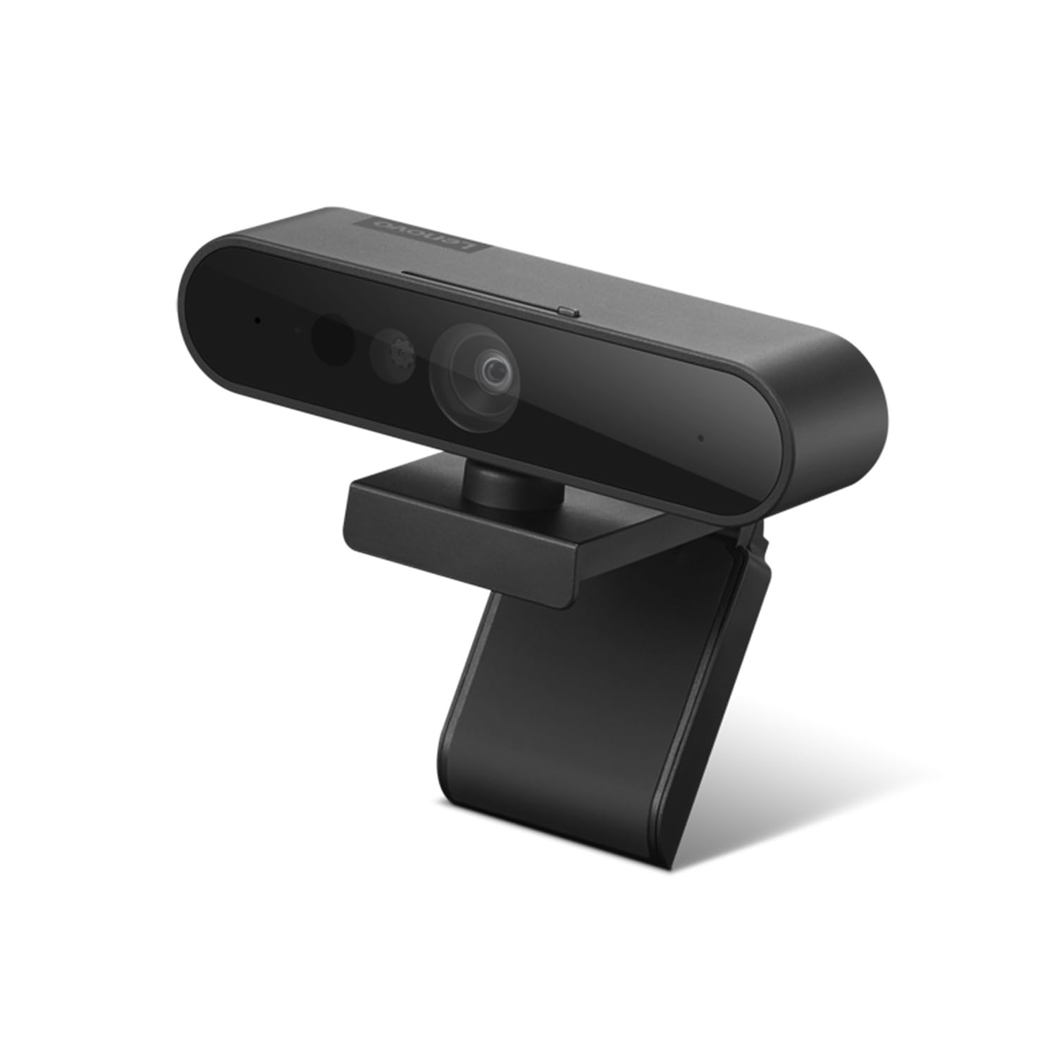 Lenovo FHD Webcam USB-C: Videocamera Full HD 1080P, Doppio Microfono Integrato per Videochiamate. Compatibile con Windows Hello 4.X. Include Cavo da 1.8 m, Privacy Shutter e Connessione Plug-and-Play