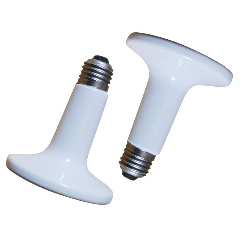 Buy 2Pack 100W Infrared Ceramic Heat Lamp Bulb, Emitter Brooder Coop