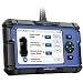 OBD2 Scanner - Full OBDII Functions OBD2 Code Reader for I/M Emission Test, Scan Tool Car Diagnostic Tool with On-Board Monitoring and Turning Off MIL(Check Engine Light) TOPDON AL201