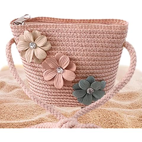 Sac à bandoulière en paille Pewell Cover