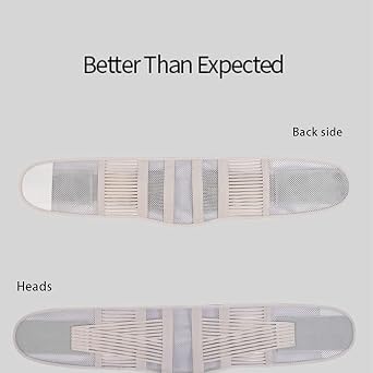 Adjustable Lower Back Belt For Back Pain Relief-Compression Belt Lumbar Back Brace For Herniated Disc