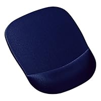 ★ マウスパッド リストレスト 低反発 手首サポート ブラック サンワサプライ 低反発リストレスト付きマウスパッド｜MPD-MU4BK