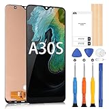 Screen Replacement for Samsung Galaxy A30s LCD Display A307 2019 A307 SM-A307F A307FN A307G A307GN 6.4 inch Touch Screen Digitizer Full Assembly with Repair Tools