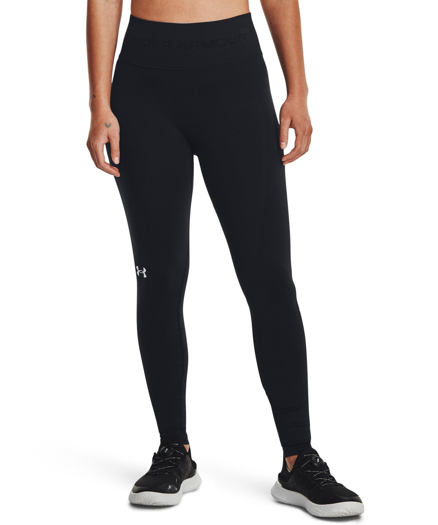 Legginsy treningowe Under Armour Train czarne gładkie