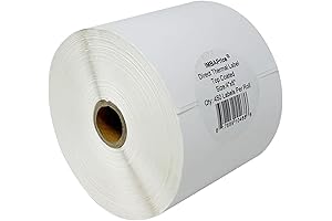 iMBAPrice 1 Roll of 450-4x6 Direct Thermal Labels for Zebra 2844 ZP-450...