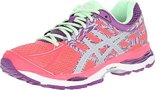 ASICS Women's Gel-Cumulus 17 Lite-Show Running Shoe, Diva Pink/Silver/Grape, 7 M US