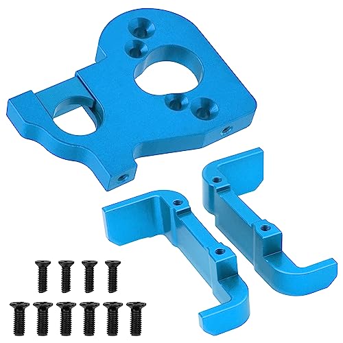 Support moteur et batterie bleu pour Wltoys 144001 et 124019