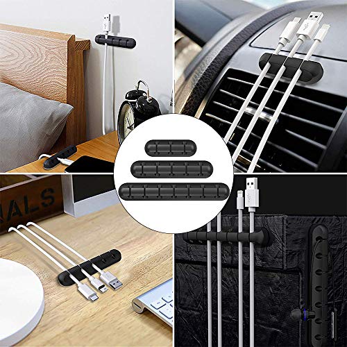 Fermacavi, clip per cavi, autoadesivi da