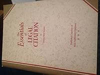 The Essentials of Legal Citation B000O5JW7S Book Cover