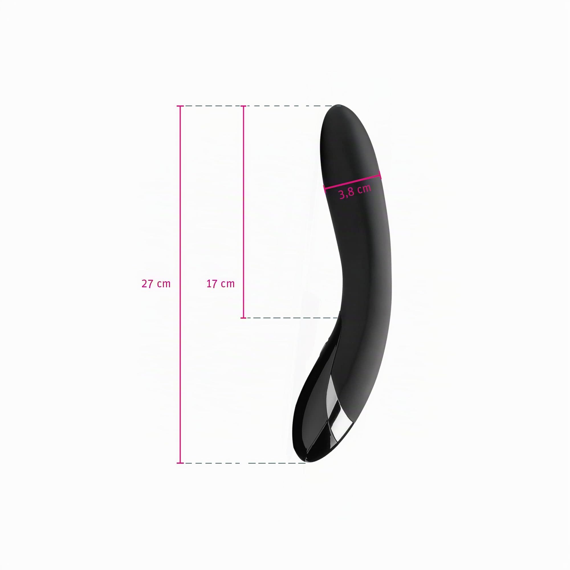 3 BRUJAS, Mystim Electric Eric eStim Vibrator black Edition, Schwarz, 1 stück