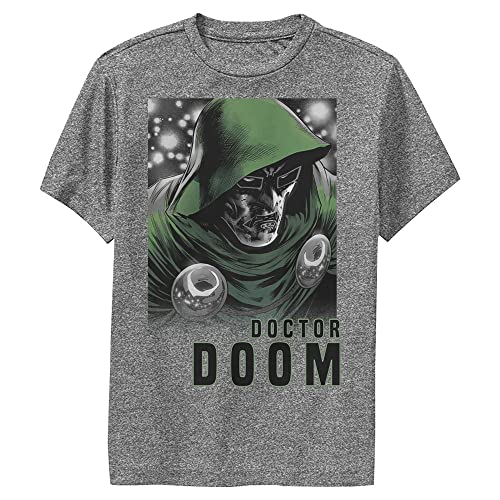 Marvel Classic Fantastic Four Doom Gloom Boys Short Sleeve Tee Shirt