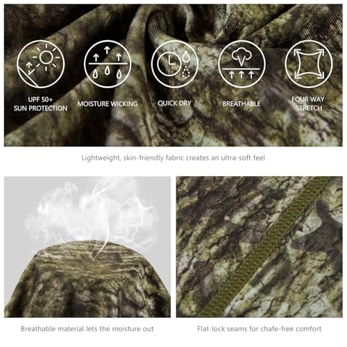 Image of BASSDASH UPF 50+ UV Sun Protection Neck Gaiter Fishing Mask Hunting Kayaking Hiking Cycling Ski Sports
