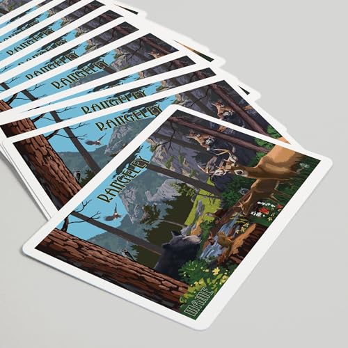 Baraja de cartas Póker tamaño estándar, 52 cartas miniatura 5