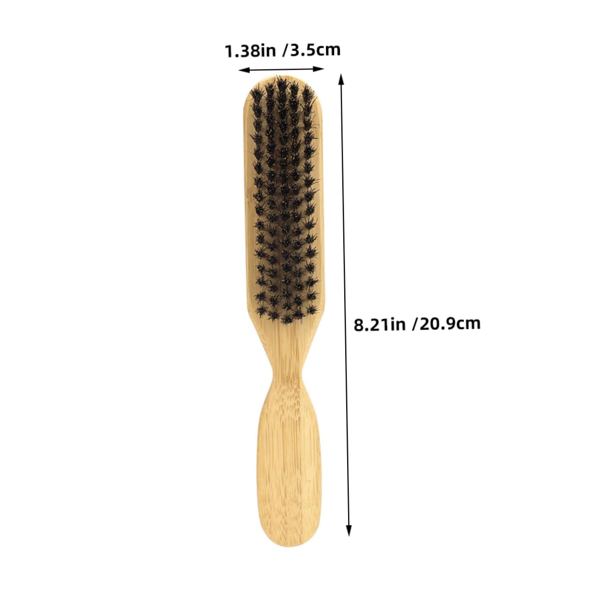 Mikinona Men's Beard Kit Combs Brush Shaper Conditioning Tool Bristle Brush for Grooming Styling and Cleaning