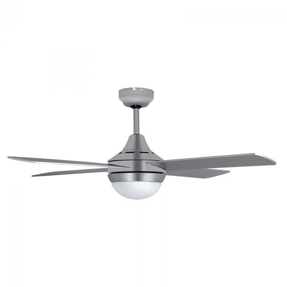 Orbegozo CP 91120 - Ventilador de techo con luz LED, mando a distancia, 3 velocidades, temporizador, 120 cm de diámetro, 60 W, plateado en oferta en Amazon