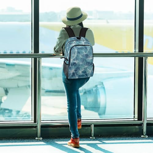 AIXIWAWA Packable Hiking Backpack Beautiful Leaves Print, Lightweight Foldable Waterproof Daypack for Camping Travel3