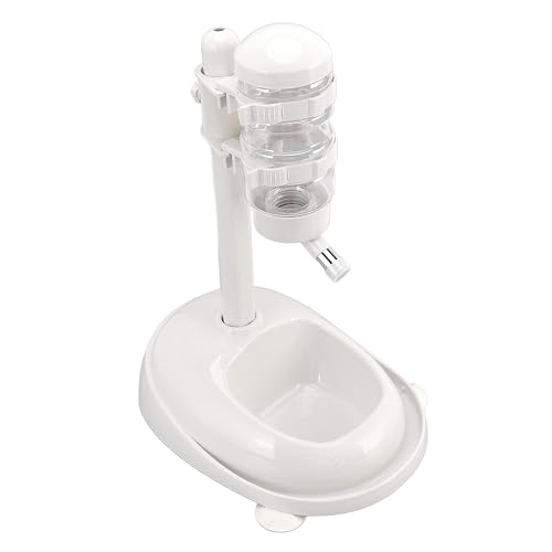 Comedero de agua para mascotas, comedero de agua ajustable en altura para perros