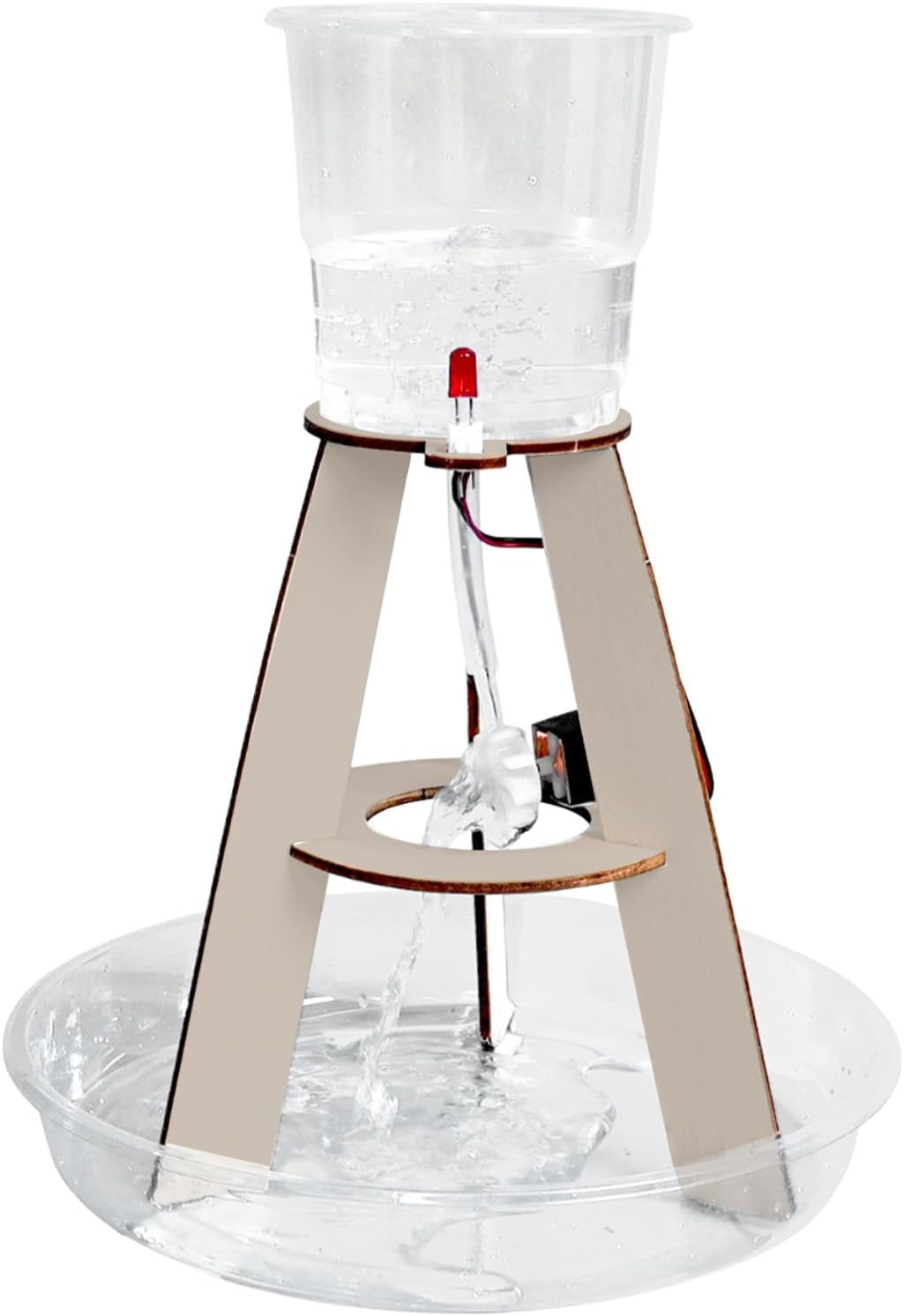 Water Wheel Generator - Hydroelectric Energy Science Kit, STEM Exploration Project with Renewable Power Motor, Educational Physics Experiment Set, Ideal for Home School and Science Classrooms