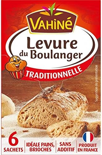 Levure du Boulanger Traditionnelle par 6 Sachets de 8g (l Vahiné