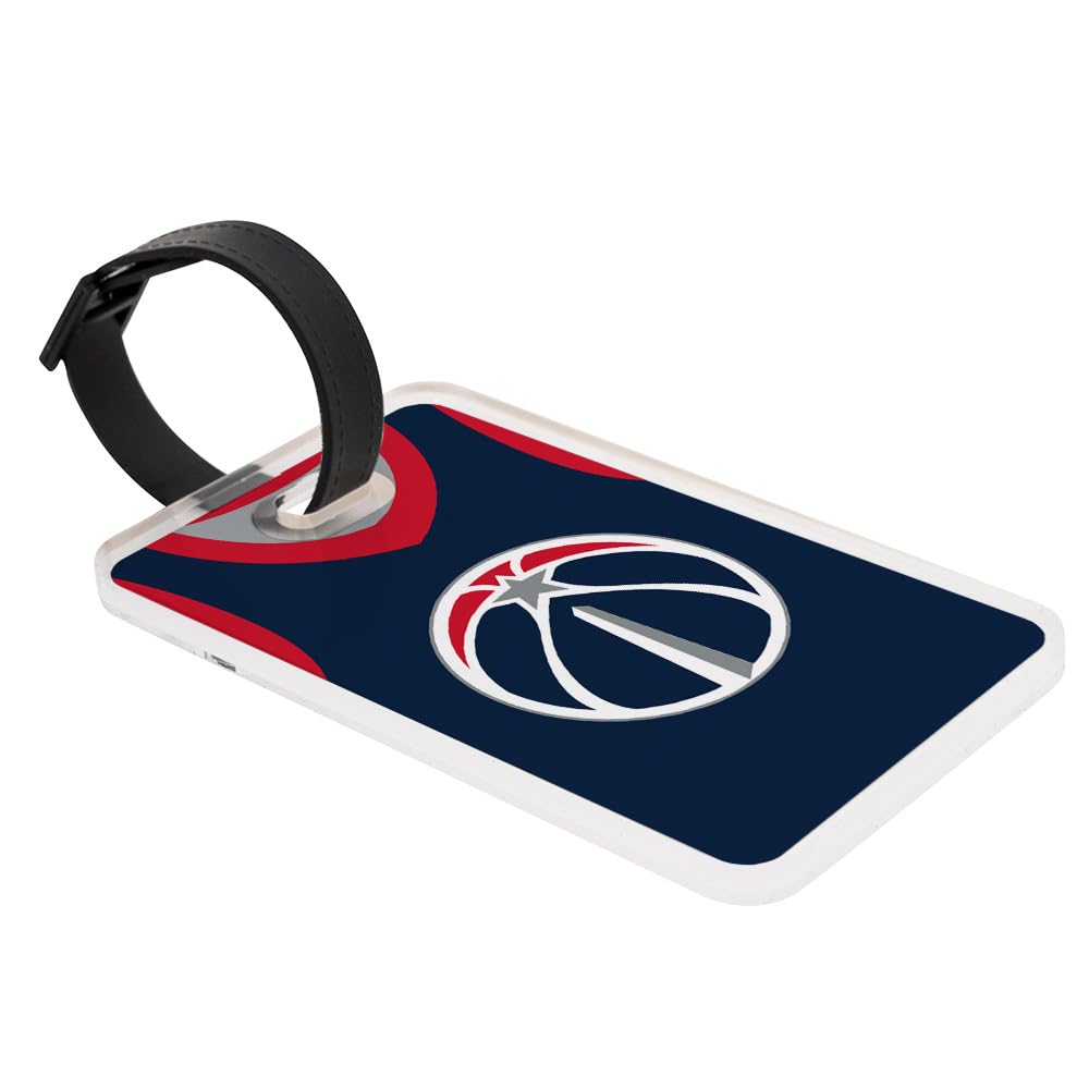 Desert Cactus Washington Wizards Luggage Tag Official NBA National Basketball Travel ID Label for Suitcases Bags and Carry-Ons