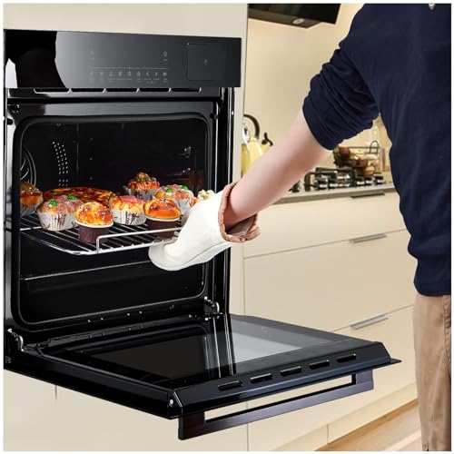 24" Electric Wall Oven - Versatile Cooking Options, 3000W Heating, Additional Functions, LED Display, Touch Control