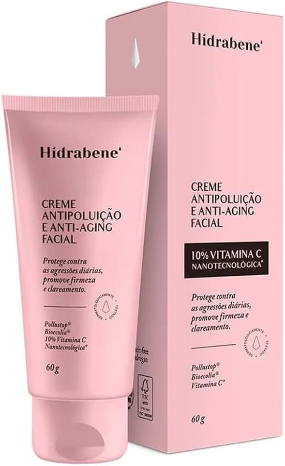 Creme Antipoluição Anti-Aging Facial 60g - Hidrabene