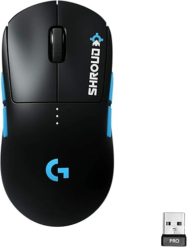 Logitech G Mouse inalámbrico profesional para juegos - Edición Shroud