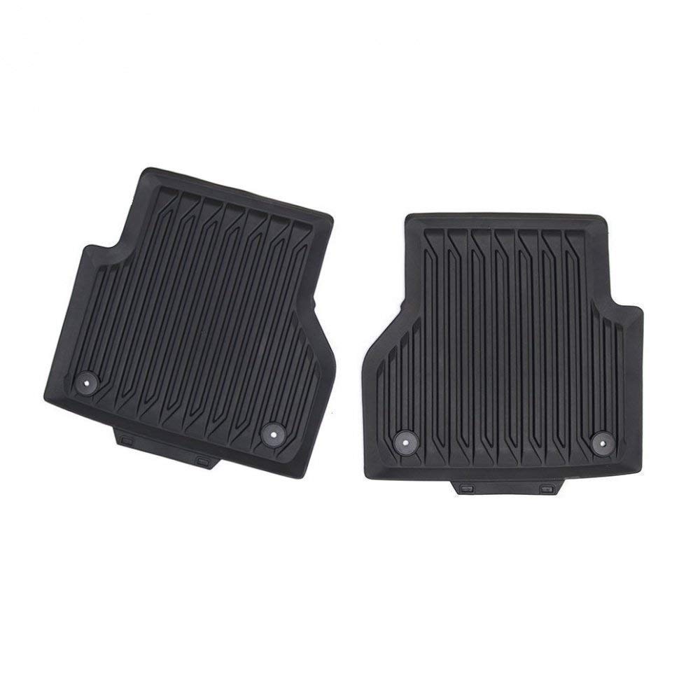 Audi 4K0061511041 dywaniki na każdą pogodę, 2 x tylne, czarne