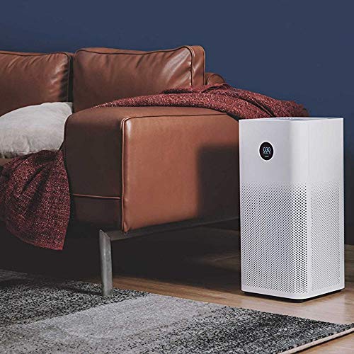 Xiaomi Mi Air Purifier 2s EU version - Purificador de aire, conexión WiFi y pantalla display, para estancias hasta 37m2, 310m3/h, Blanco, 52 x 24 x 24 cm