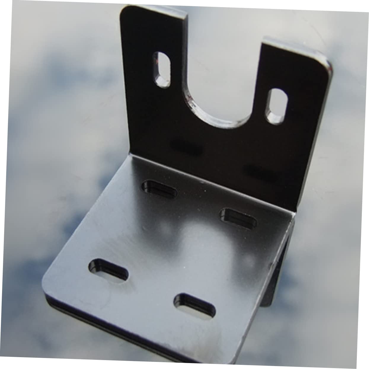STOBOK 2sets Shaped Motor Bracket Holder Motor Mounting Device Easy Installation Resistant Compact Design for Applications