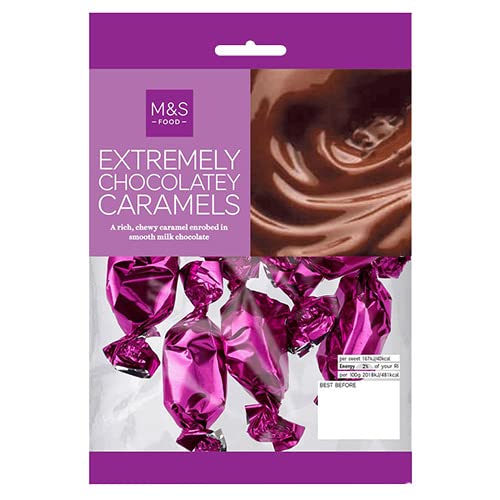 Marks and Spencer Chocolate Caramels 135g Grocery