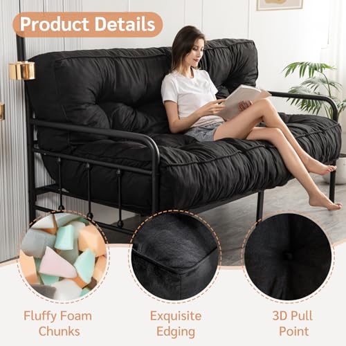 Yoshoot Y-A08-BK-F 8 Inches Futon Mattress Full Size thumb #4