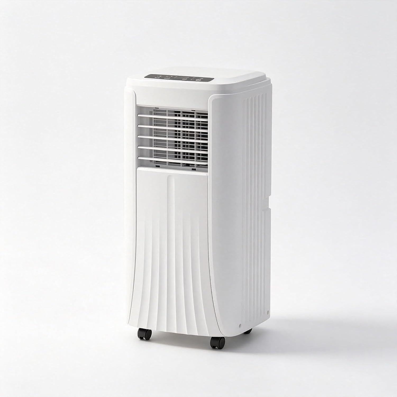 Condizionatore Portatile 5000 BTU Compatto Free Standing Raffreddatore Silenzioso con Telecomando Timer 24H e Kit Scarico Finestra per Ambienti Domestici, Style 3, 12000 BTU