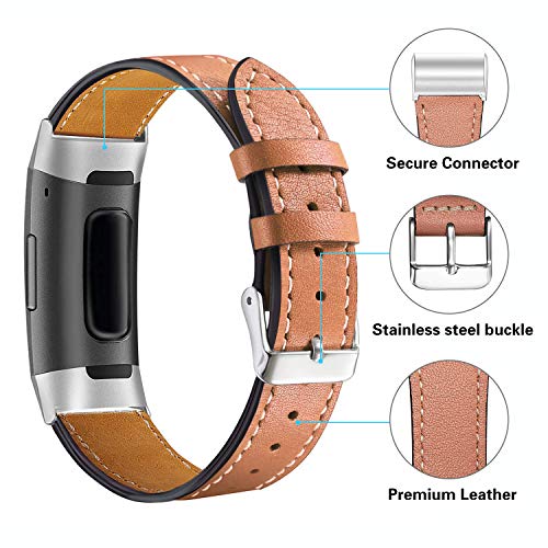 Shangpule Compatível com Fitbit Charge 4 / Fitbit Charge 3 / Pulseiras Fitbit Charge 3 SE, Pulseira