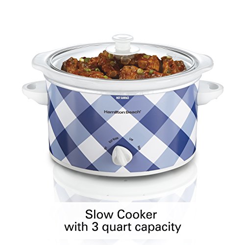 Image of Hamilton Beach Slow Cooker, 3-Quart (33232)
