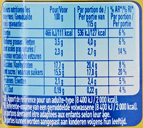 Semoule Au Lait Vanille La Laitiere Les 4 Pots De 115 G - vue 3