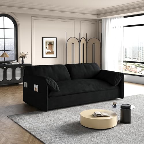 3 in 1 Convertible Sleeper Sofa Pull Out Couch Bed Queen Size,...