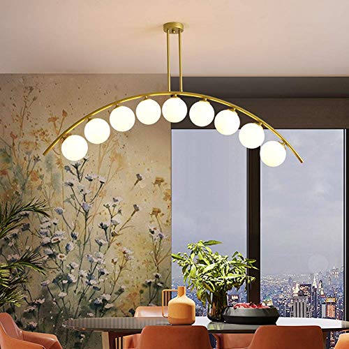Lámpara de techo tipo candelabro Sputnik para iluminar dormitorios oscuros 6