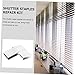 Blinds for Windows 40pcs Repair Shutter Nails Indoor Window Shutters Mini Tools Curtain Blinds Windows Louvers Shutter Louvers Shutter Repair Tools Window Shutter Repair Kit